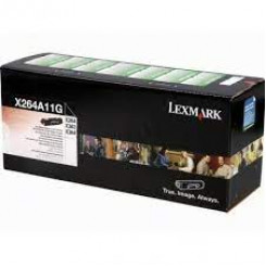 Lexmark X264A11G Black Original Toner Cartridge (3500 Pages) for Lexmark X264dn, X363dn, X364dn, X364dw